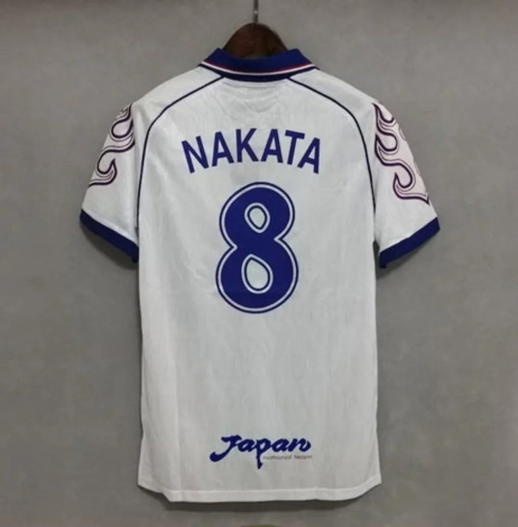 Nakata Japón Retro Visitante 1998 - Fútbol Club Vintage