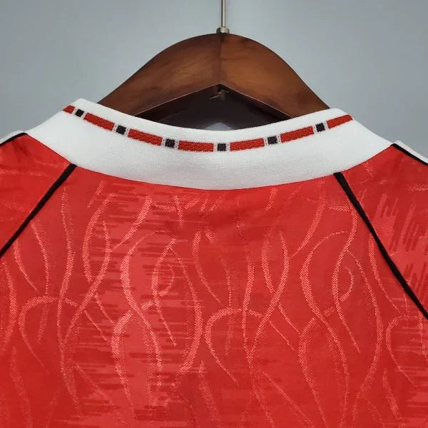 Camsieta Retro Manchester United FC 1990-92 - Fútbol Club Vintage