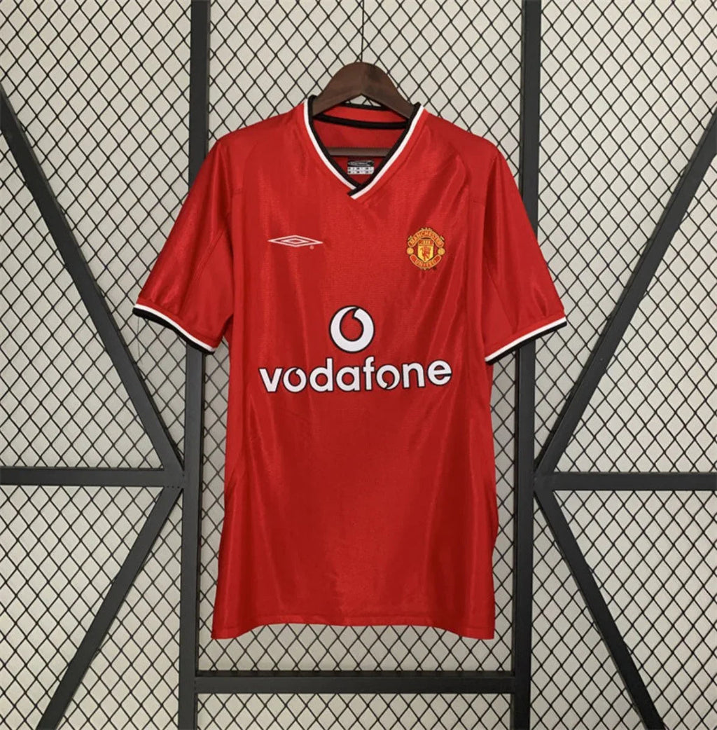 Camiseta Retro Manchester United FC 2000-01 - Fútbol Club Vintage