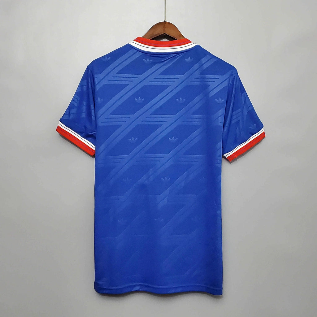 Camiseta Retro Manchester United FC Visitante 1986 - Fútbol Club Vintage
