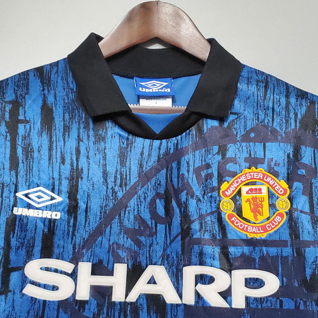Camiseta Retro Manchester United FC Visitante 1992-93 - Fútbol Club Vintage