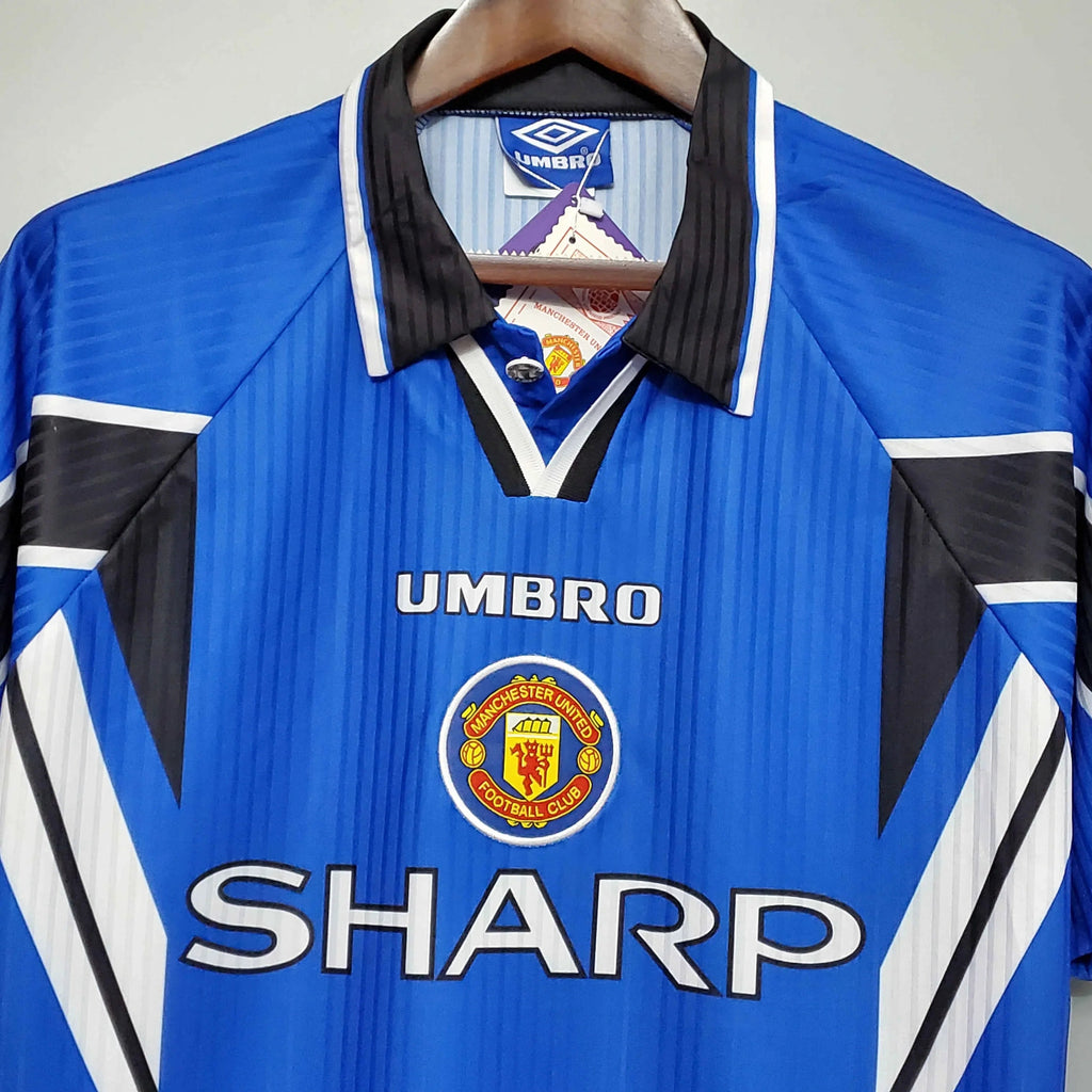 Camiseta Retro Manchester United FC Visitante (3º) 1996-97 - Fútbol Club Vintage