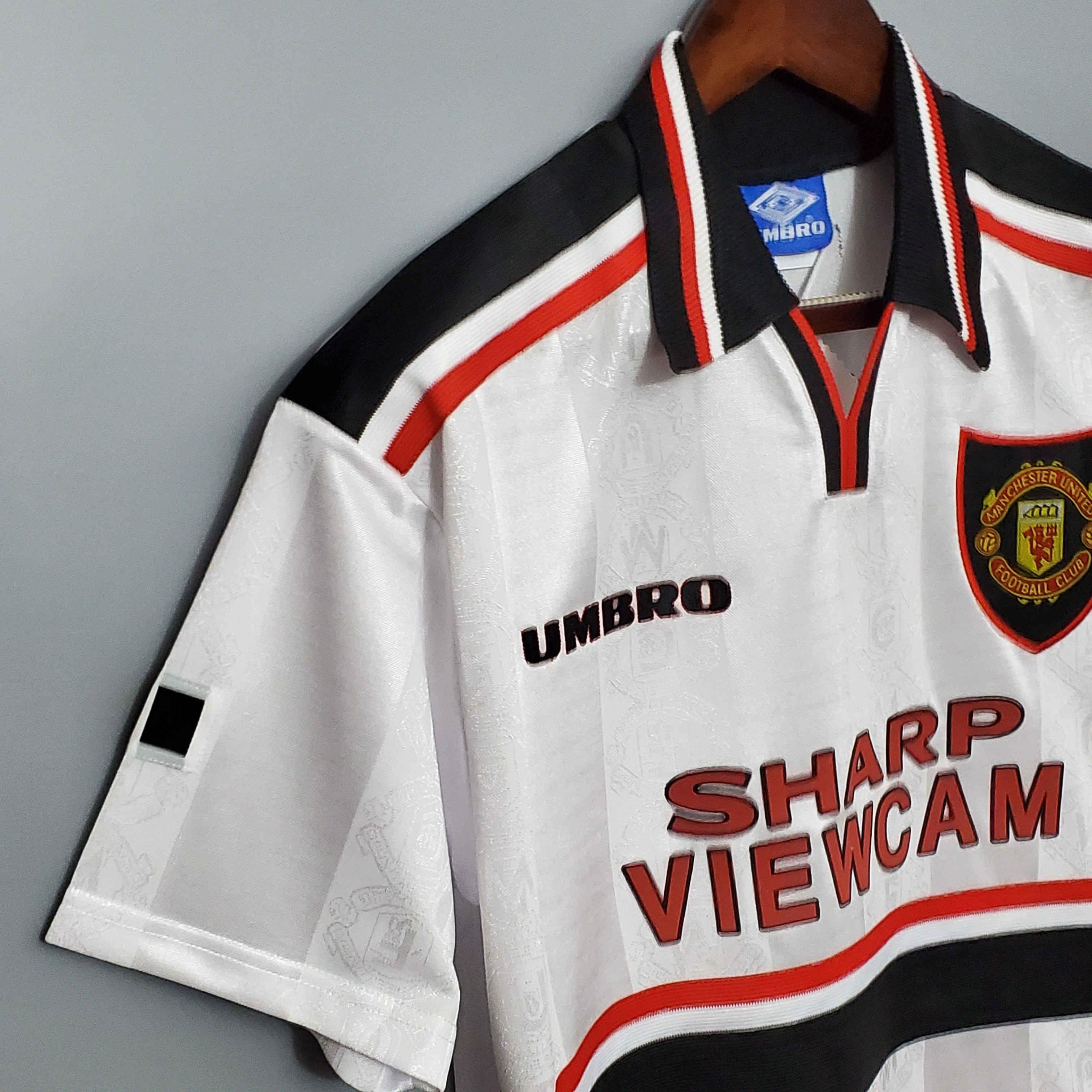 Camiseta Retro Manchester United FC Visitante 1997-99 - Fútbol Club Vintage