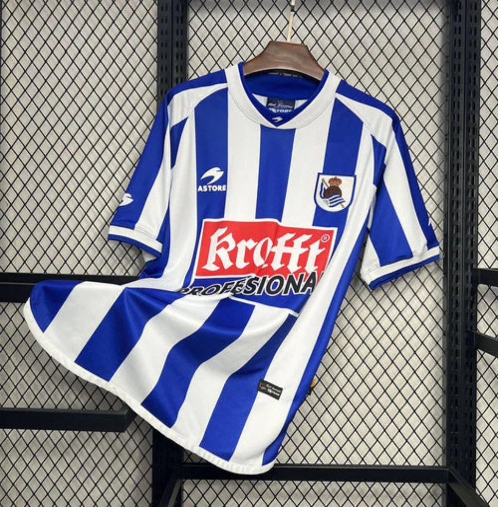 Camiseta Retro Real Sociedad 2002-03 - Fútbol Club Vintage