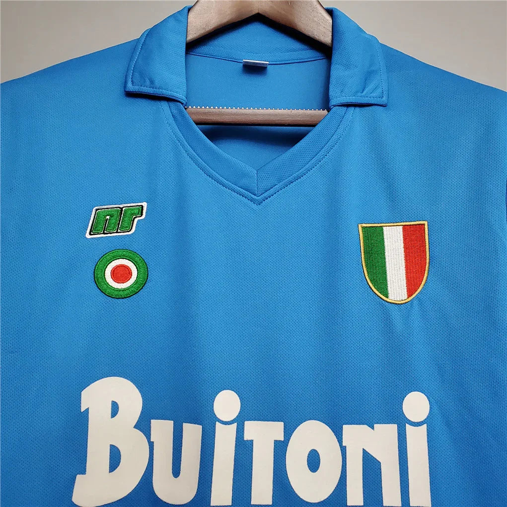 Camiseta Retro Maradona SSC Nápoles 1987-88 - Fútbol Club Vintage
