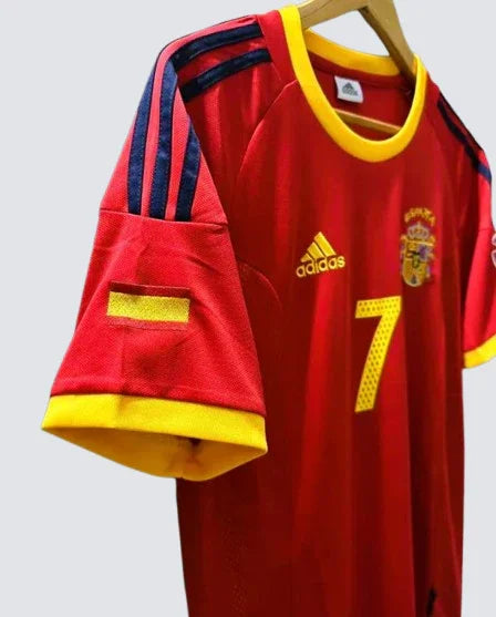 Camiseta Retro España 2002-04 Raúl González - Fútbol Club Vintage
