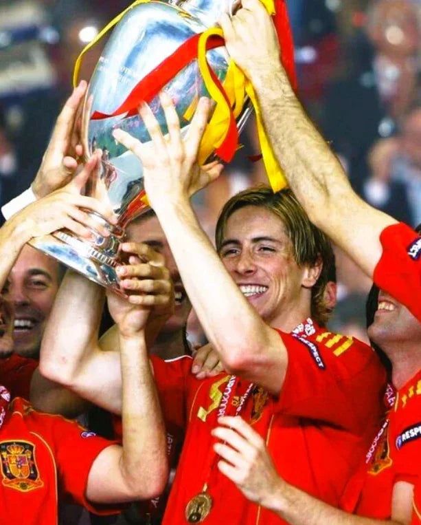 Camiseta Retro España 2008-09 Torres - Fútbol Club Vintage