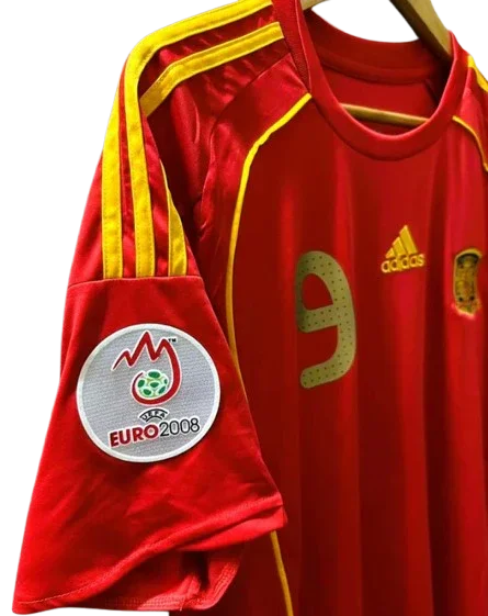 Camiseta Retro España 2008-09 Torres - Fútbol Club Vintage